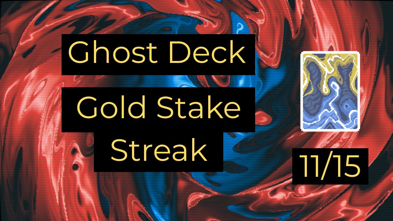 Couldn't come up with a good title... but here's ghost deck!