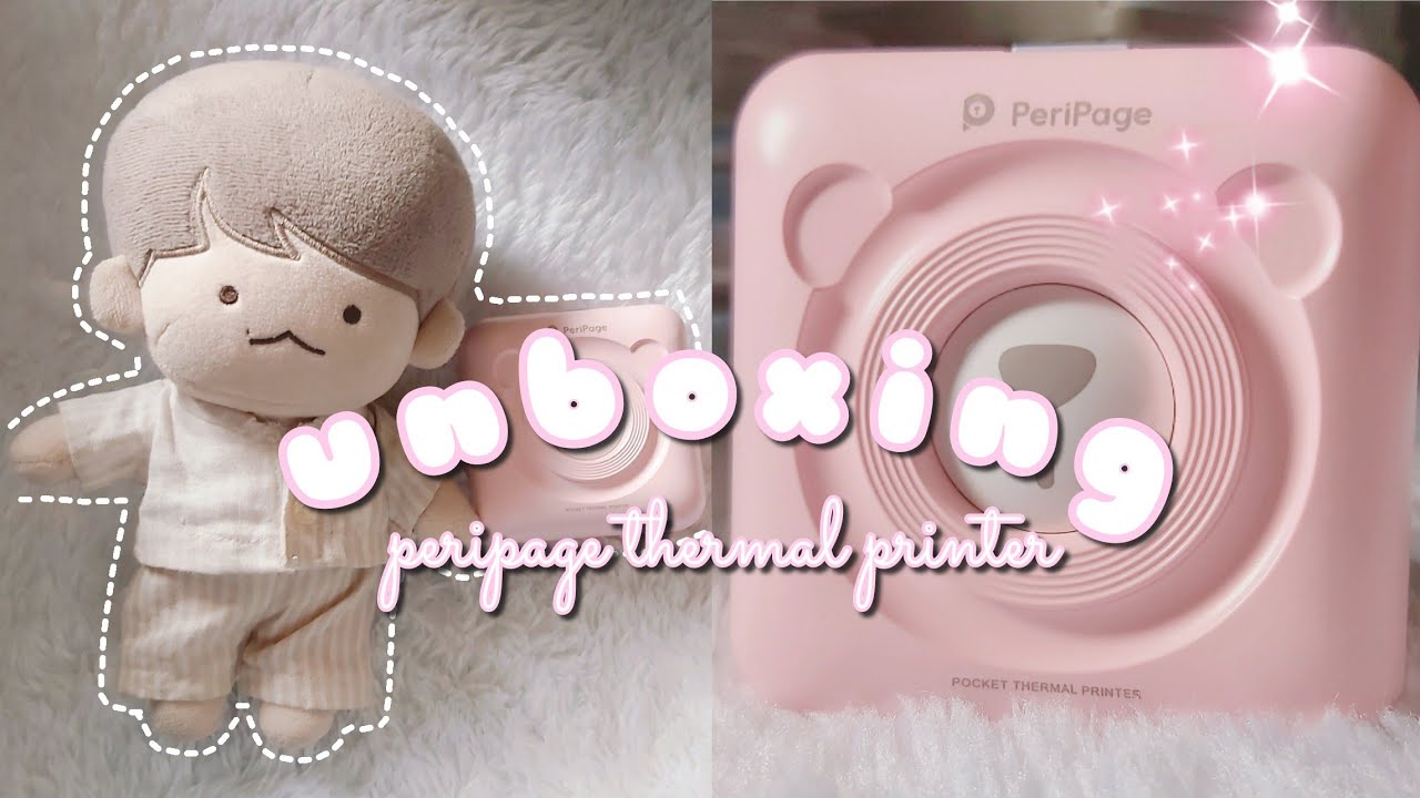 📷 unboxing peripage thermal printer