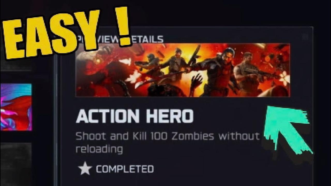 * ACTION HERO * Dark Ops Calling Card Guide for BO7 Zombies !!!