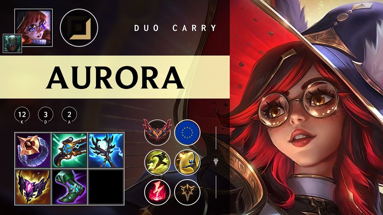 Aurora Carry vs Tristana - EUW Grandmaster Patch 25.24