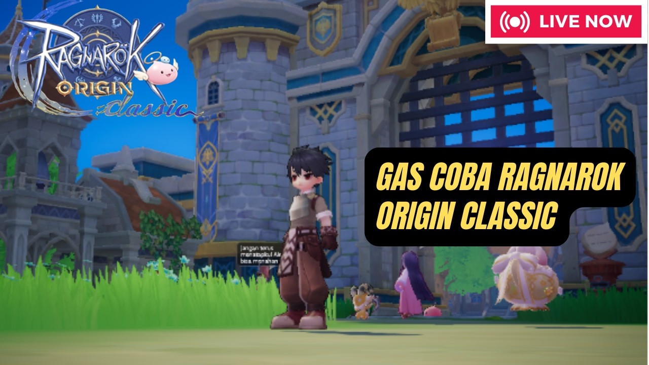 (🔴LIVE) ROOC - GAS NYOBA RAGNAROK ORIGIN CLASSIC