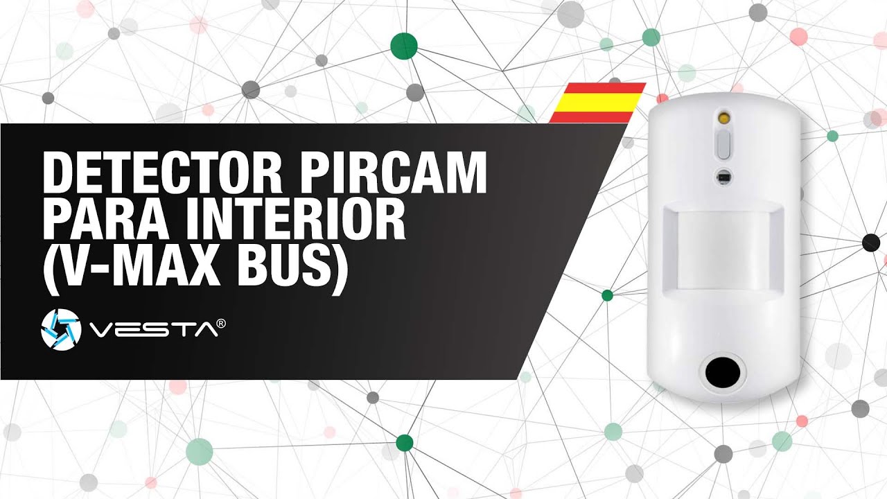 Detector PIRCAM para interior (V-MAX BUS) - VESTA-355 | By Demes