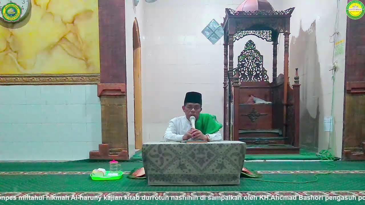 pengajian kitab durrotun nashihin pondok pesantren miftahul hikmah Al-haruny