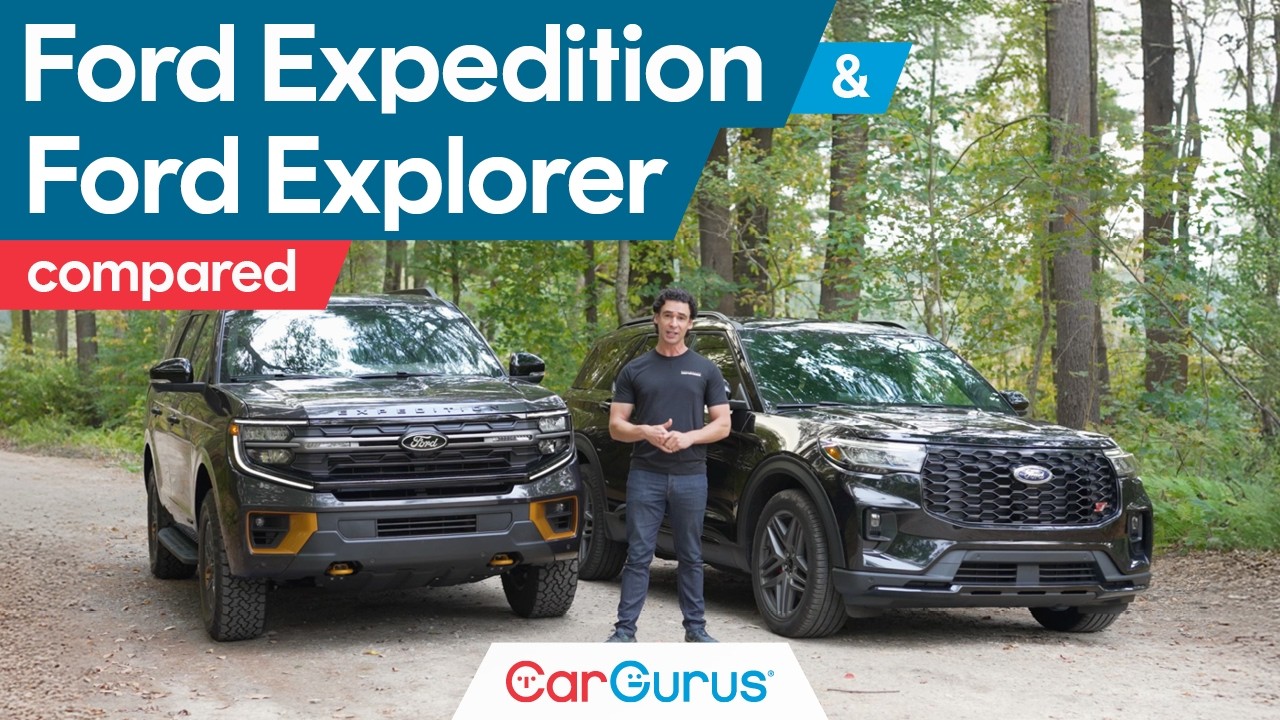Ford Expedition и Ford Explorer | Сравнение внедорожников Ford