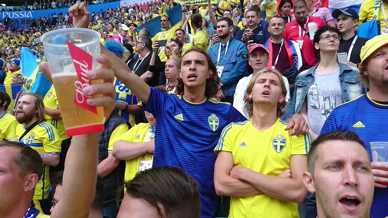 Nationalsången Sverige-Schweitz