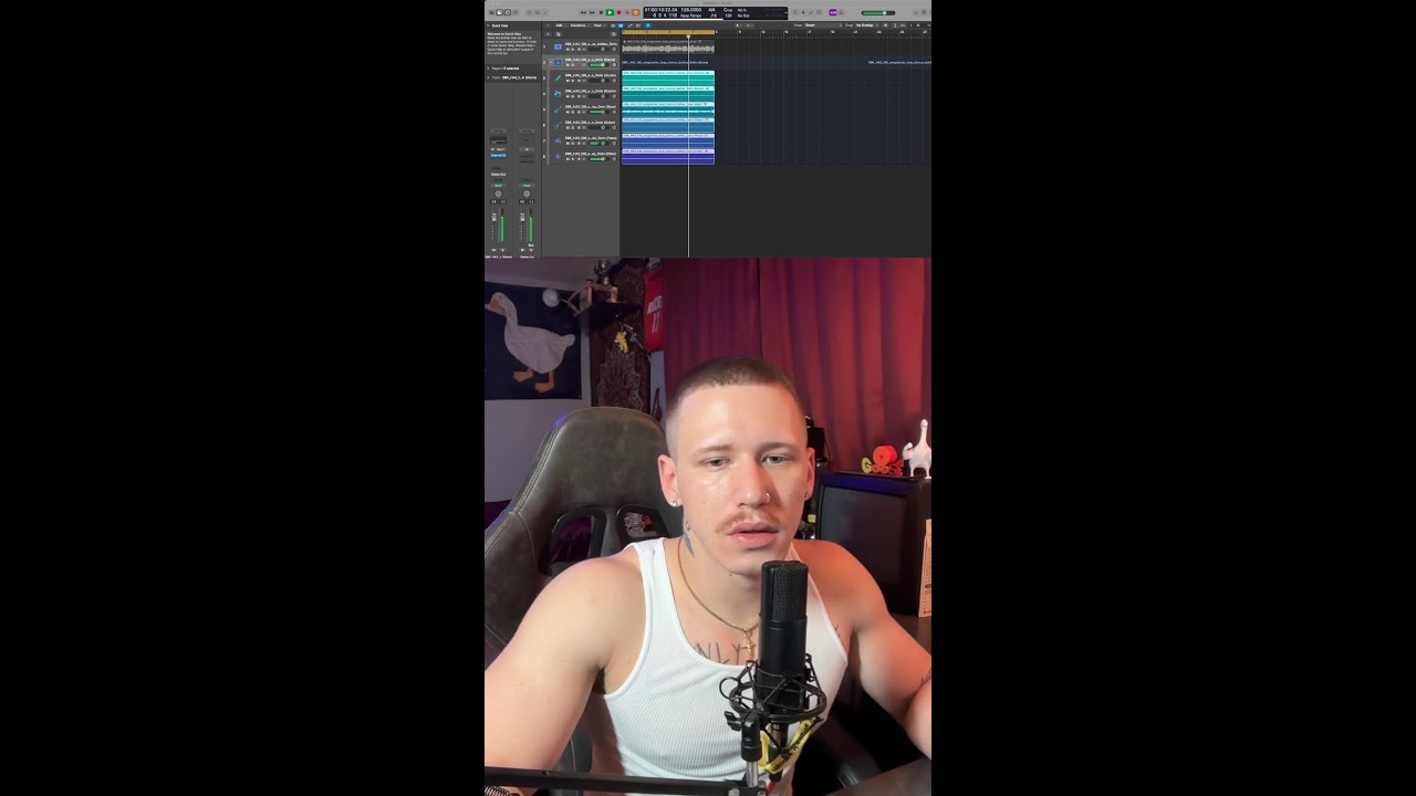 MAKING SOME BEATS (Portrait)