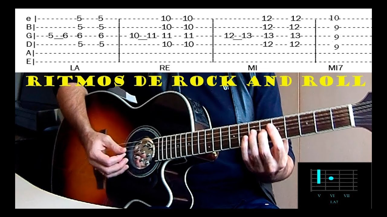 COMO TOCAR | Ritmos de Rock and roll