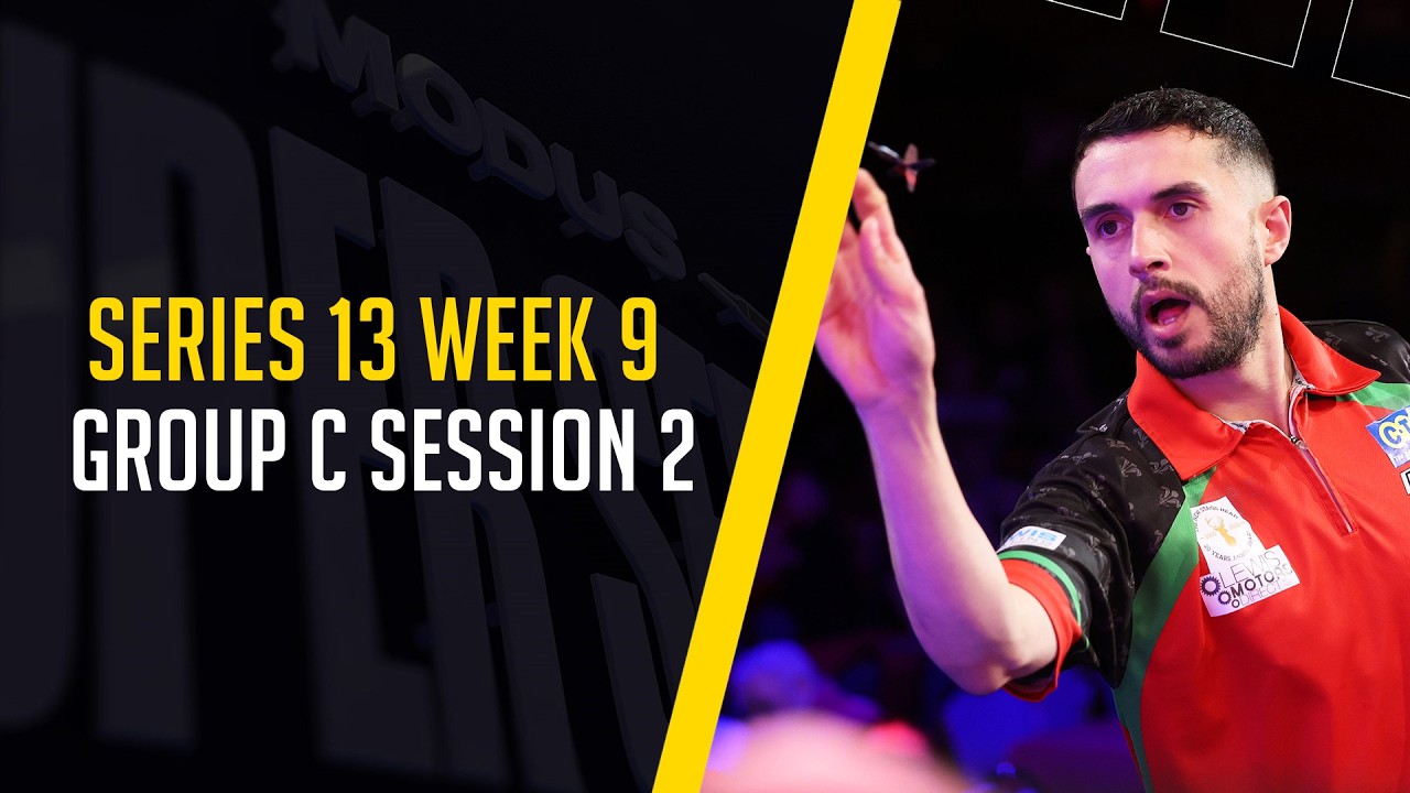 WHO WILL WIN GROUP C!?!🎯 🤩 | Live Darts |  Series 13 Week 9 | Group C Session 2