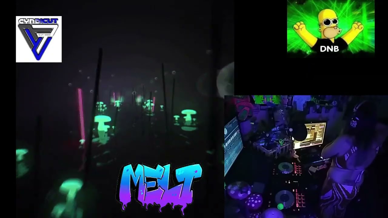 DnB Friday on Cyndicut radio with DJ Melt April 3, 2026 #dnb#drumandbass#jungle#junglednb #femaledj