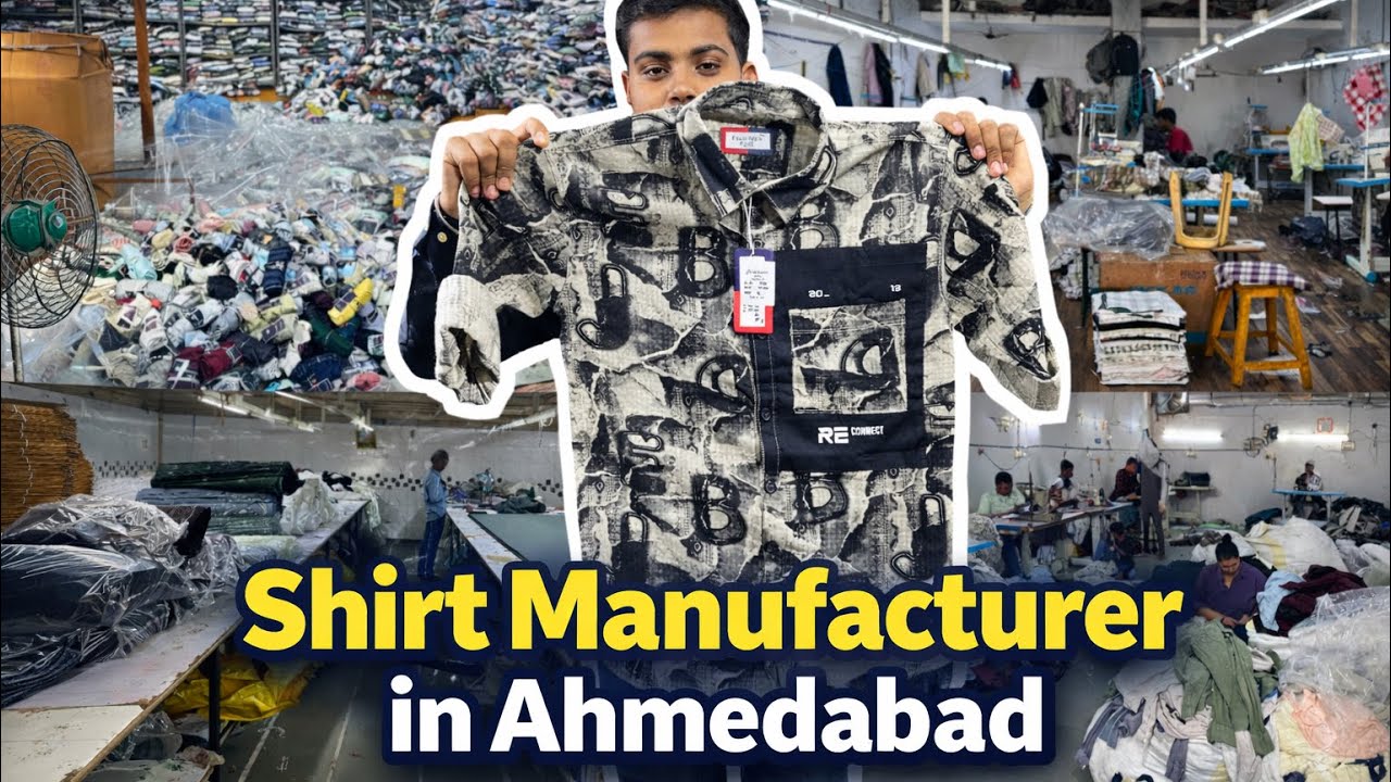 Shirt Manufacturer in Ahmedabad | Men’s Shirt Wholesale Market | Ashapura Apparels