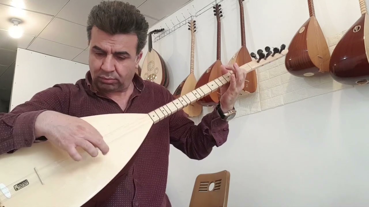 SELAH BAYRAM  -  Kurdish music playing on the saz