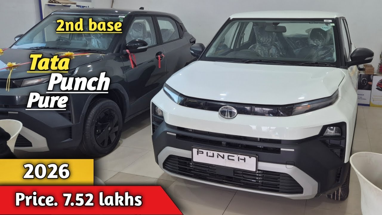 All new Tata Punch Pure facelift 2026 2nd base model full review in Hindi || All specifications ||