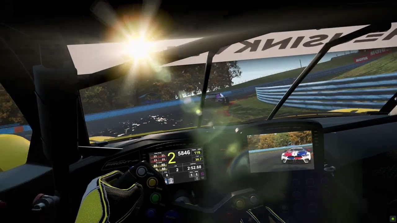 How Tire Slip Turns Into Tire Grip in AMS2 | Corvette @ Watkins Glen)