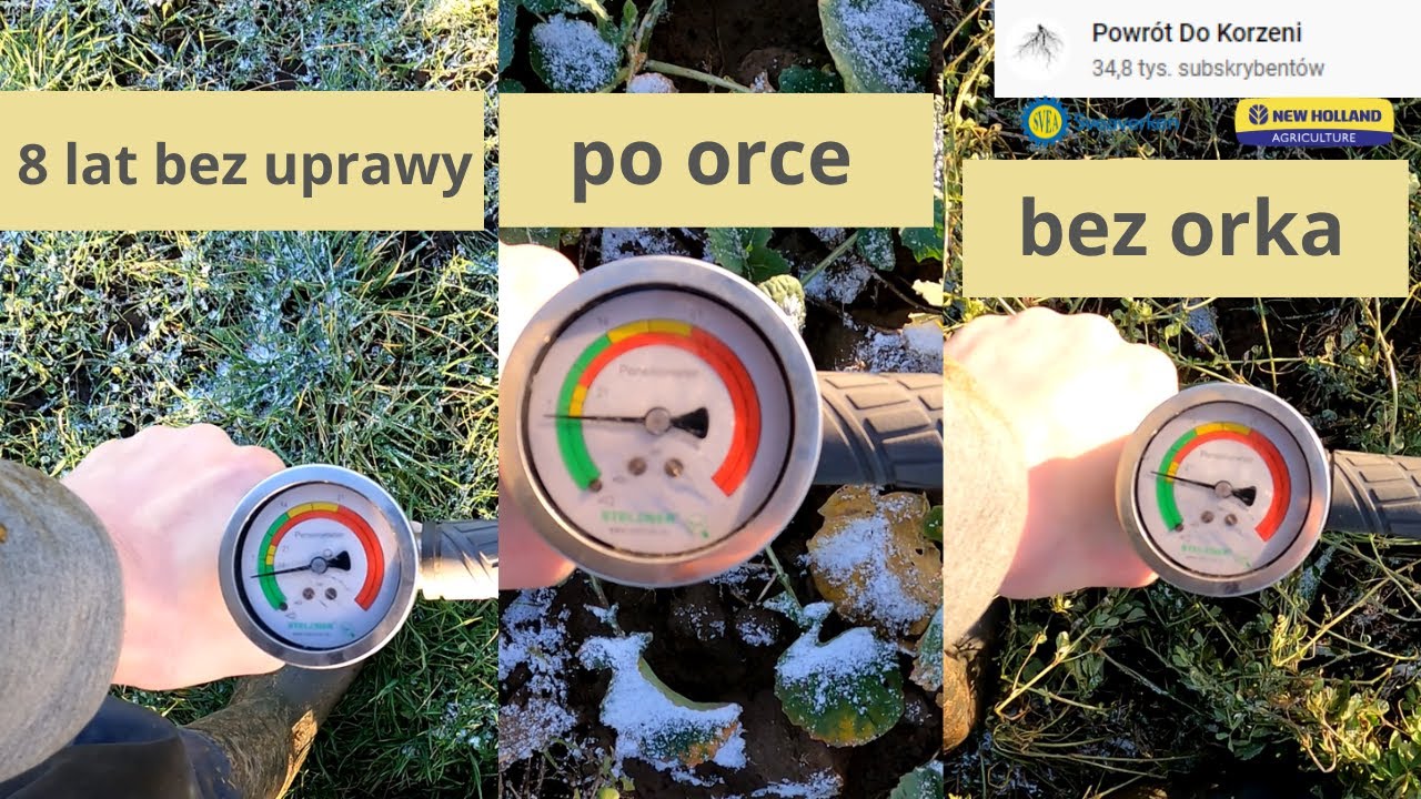 Zagęszczenie ziemi / Penetrometr glebowy