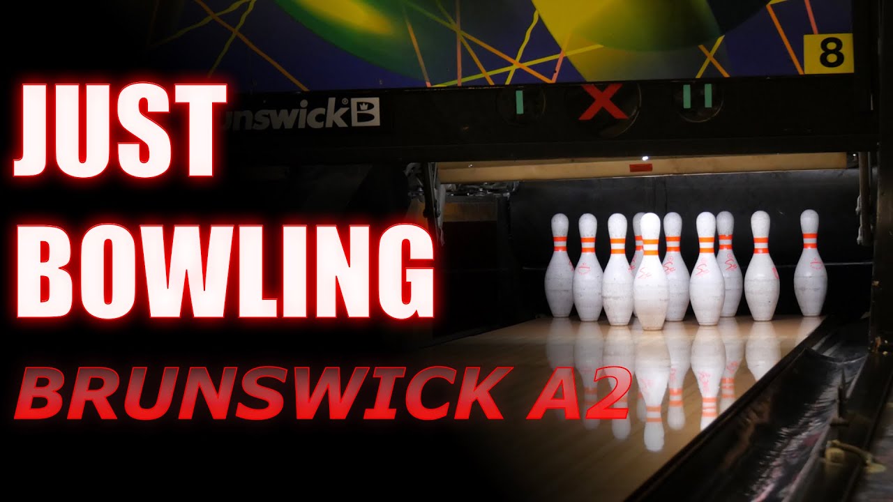 Closeup bowling on a Brunswick A2