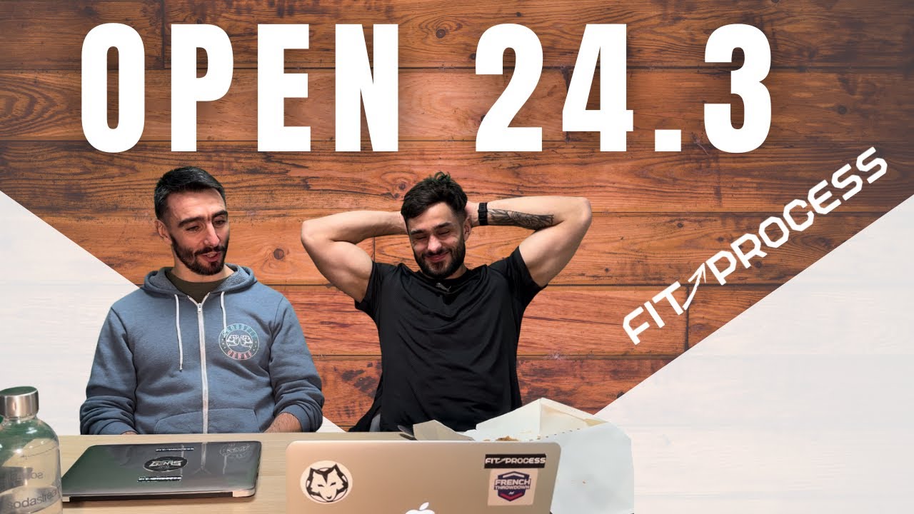 CROSSFIT OPEN 24.3 WOD ET CONSEILS - Diego Calderon, Léo Heuzé & Pierre Demule