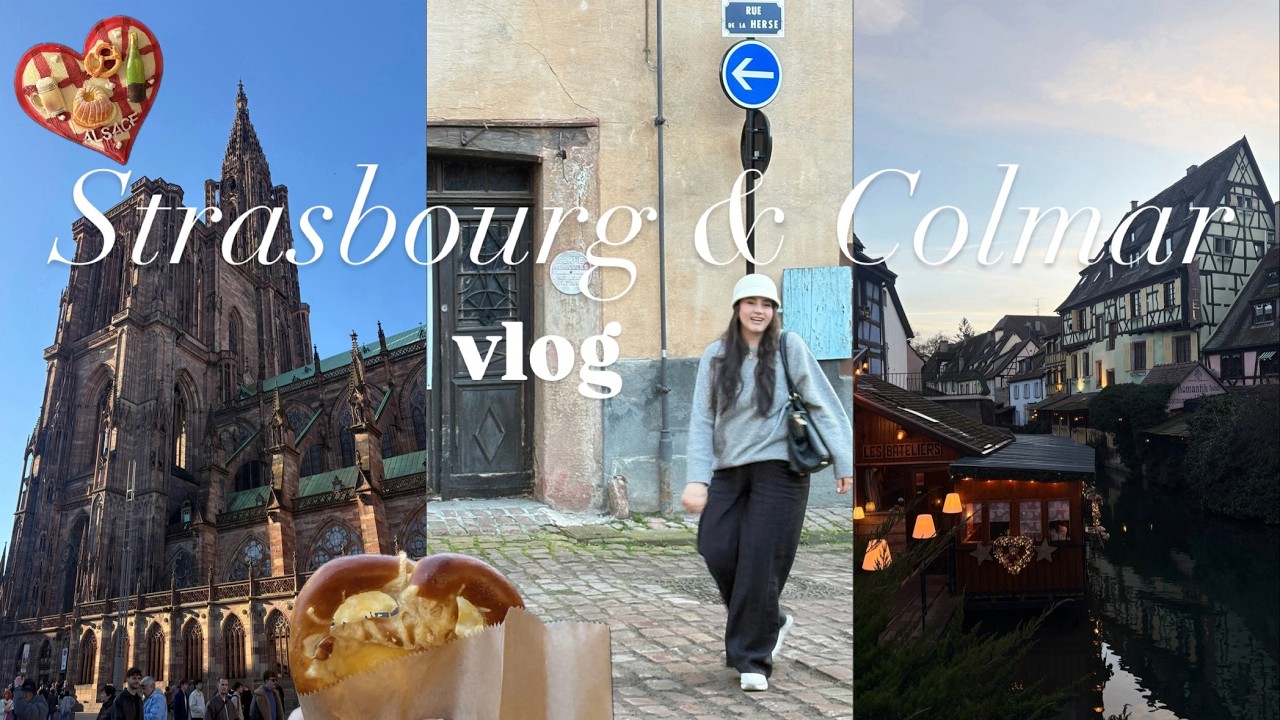 Mini Fransa Vlogu / Strasbourg & Colmar