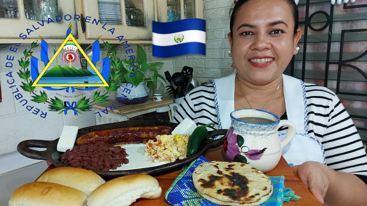 DESAYUNO TIPICO SALVADOREÑO