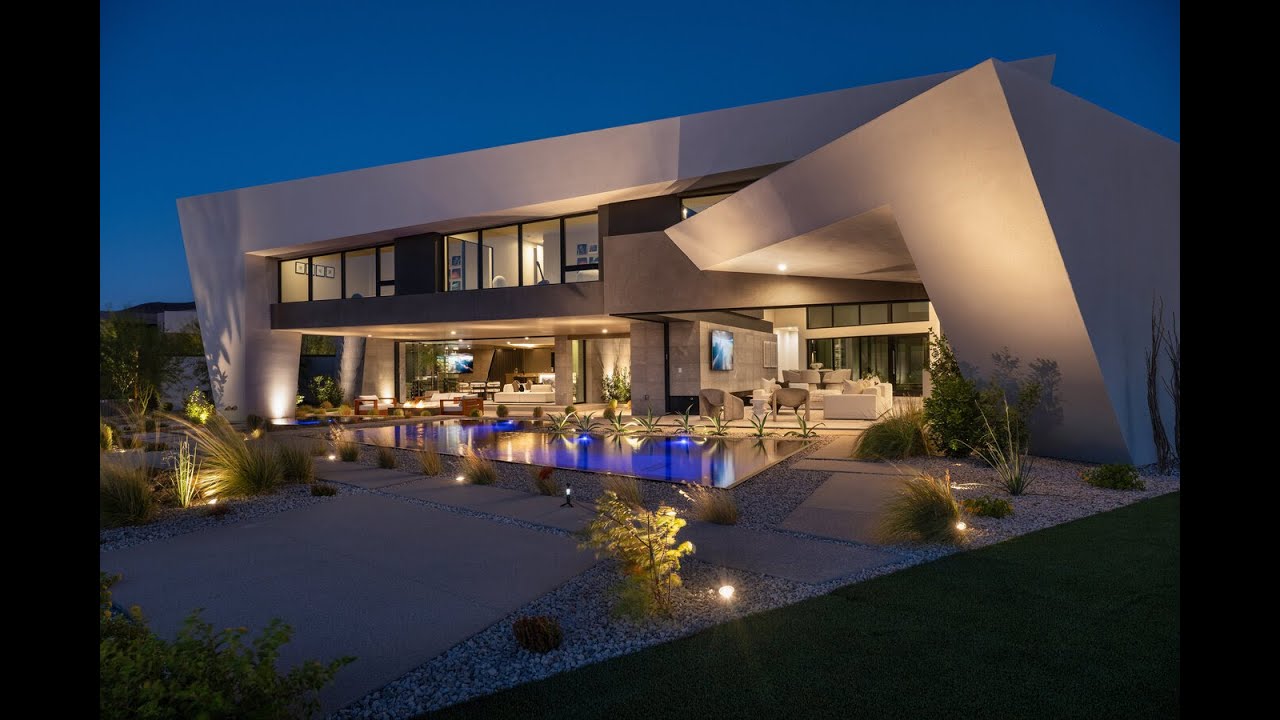 Where iconic modern architecture meets Strip and mountain views