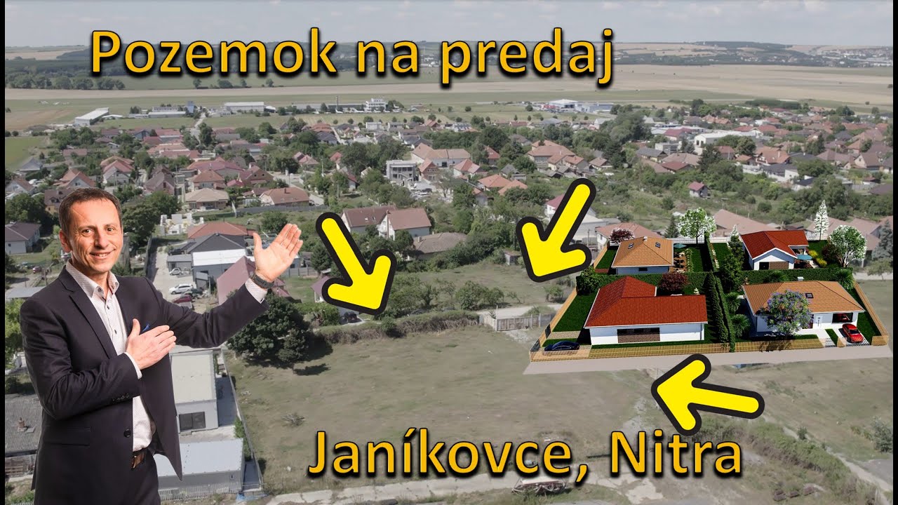 Pozemok na predaj Veľk&eacute; Jan&iacute;kovce, Nitra