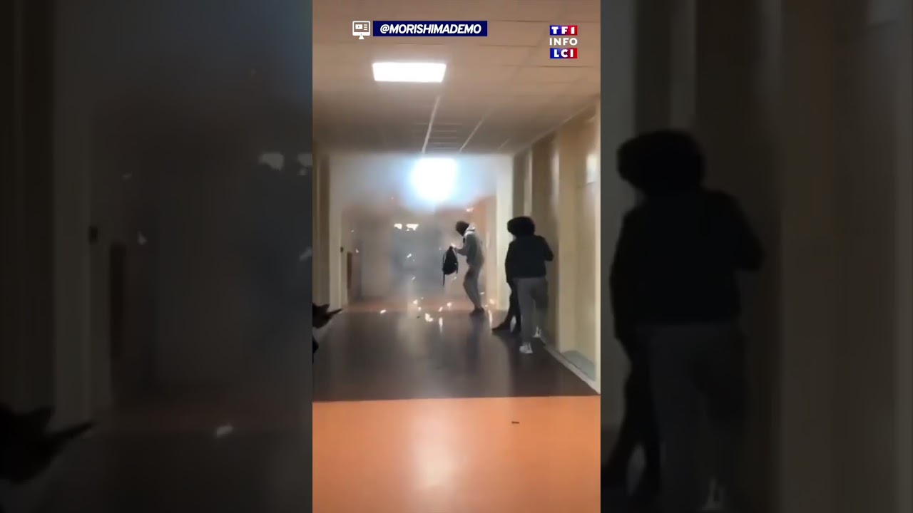 Chelles : des feux d&rsquo;artifice allum&eacute;s dans les couloirs d&rsquo;un lyc&eacute;e