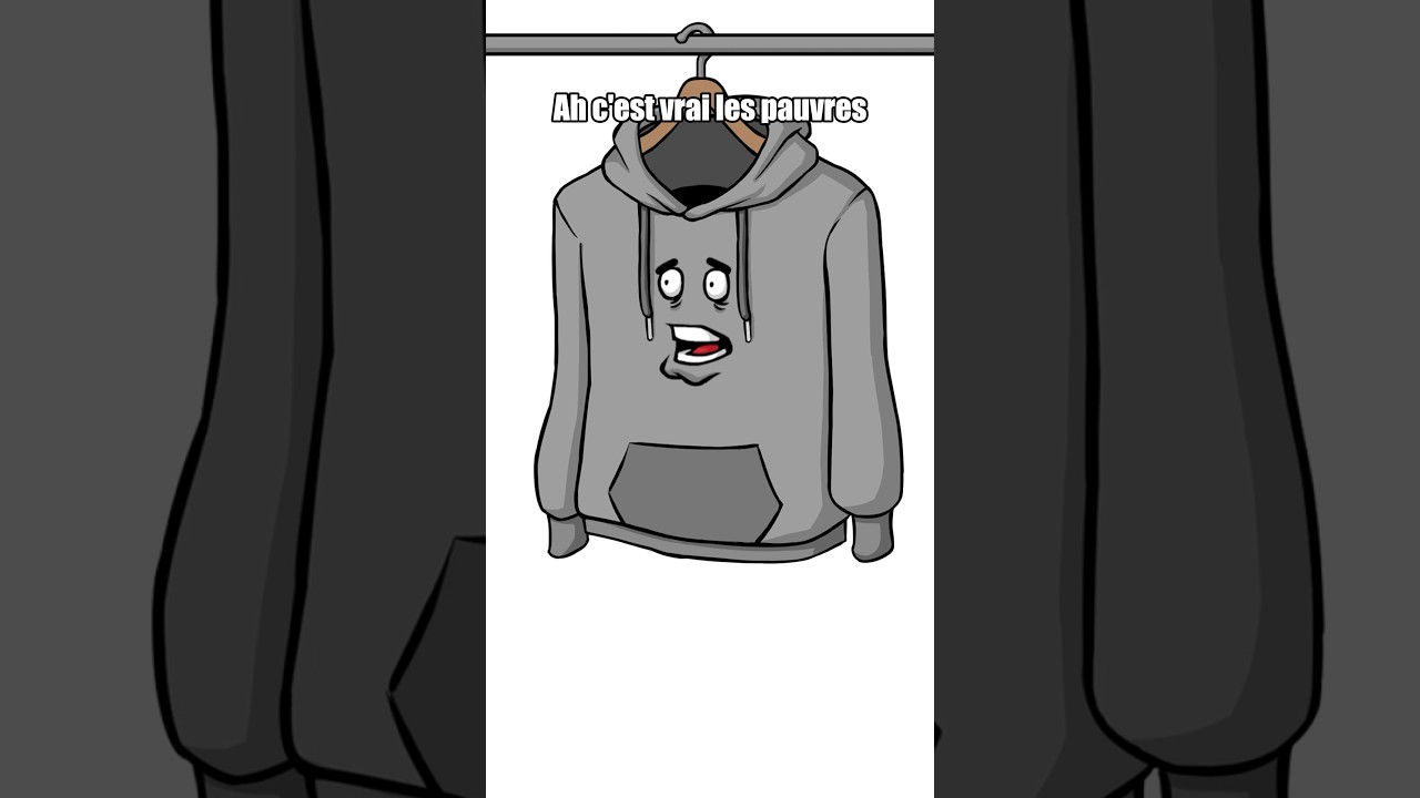 @eliotlehanneur4487 - Quand t&rsquo;es un v&ecirc;tement 👕 #shorts #animation #humour #drole #sketch