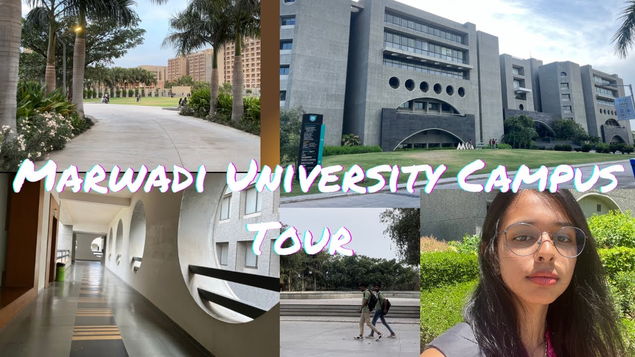 My University Campus Tour😱:Marwadi University #university #campus #tour #marwadiuniversity