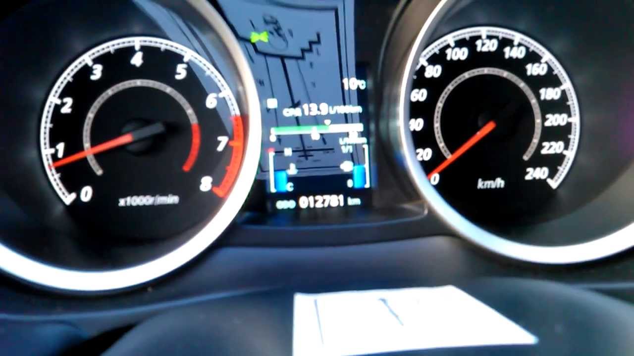 Lancer X 2,4 Разгон 0-100 км/ч