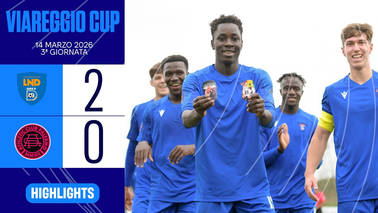VIAREGGIO CUP | Highlights U18 SERIE D - ATHLETIC PALERMO 2-0