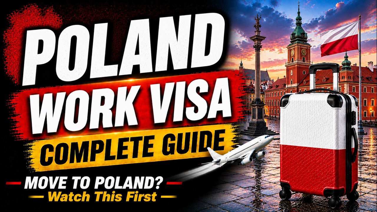 Poland Work Visa 2026 Jobs, Salary, PR & Full Process (Easy Europe Entry) | The World Guide