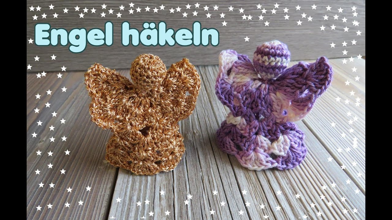 Engel häkeln - Häkelanleitung Schutzengel