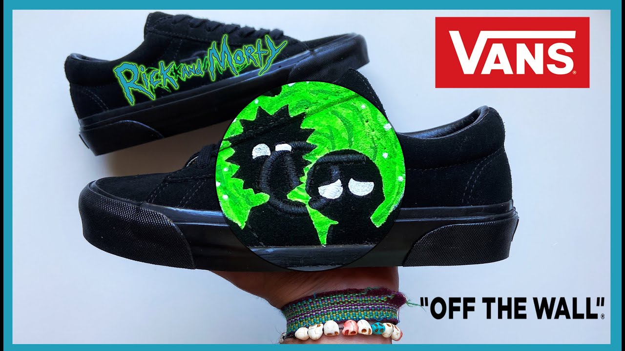 RICK AND MORTY CUSTOM VANS! | Rick Sanchez
