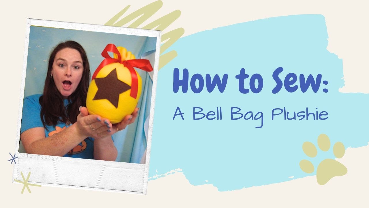 How to Sew: Bell Bag from Animal Crossing Beginner Sewing Pattern Video Game Plushie