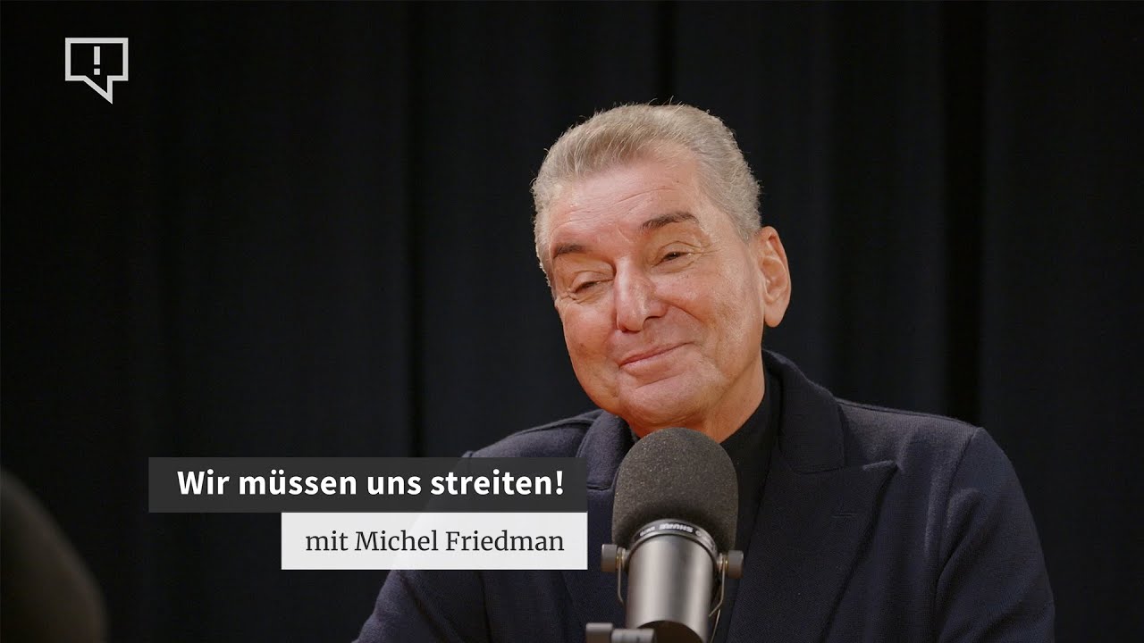Streit in der Demokratie: Warum wir ihn brauchen und wie er gelingen kann – mit Michel Friedman