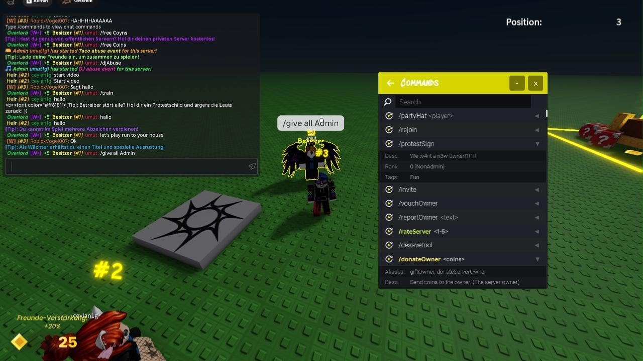Roblox mit Zuschauer