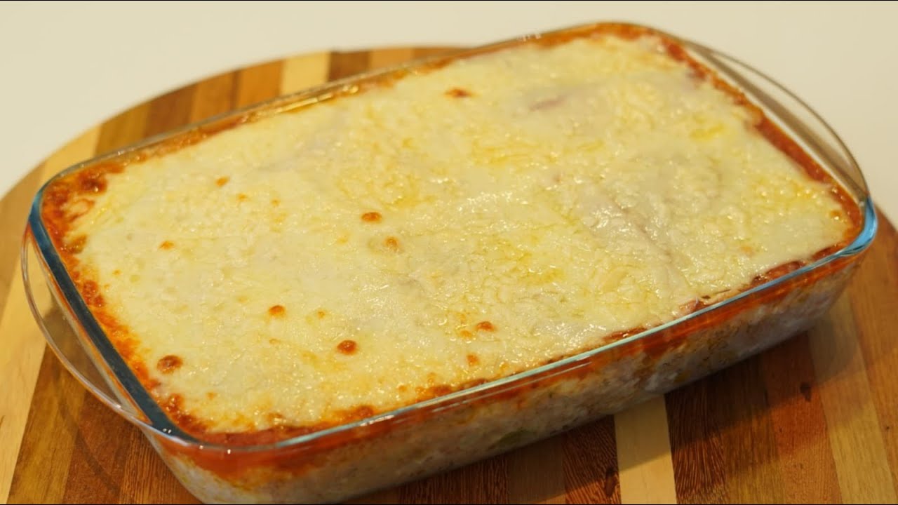 GRATINADO DE CARNE NA TRAVESSA ALMOÇO FÁCIL E RÁPIDO