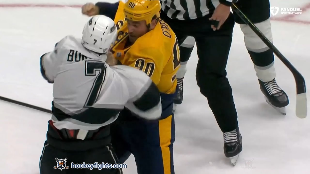 Kyle Burroughs vs Ryan O'Reilly Nov 04, 2024
