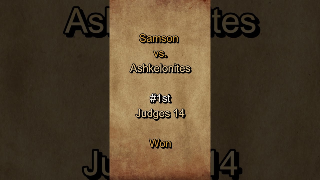 Israel's Battles With The Philistines (1 of 5) ⚔️🛡️ | #nephilim #philistine #bible #israel