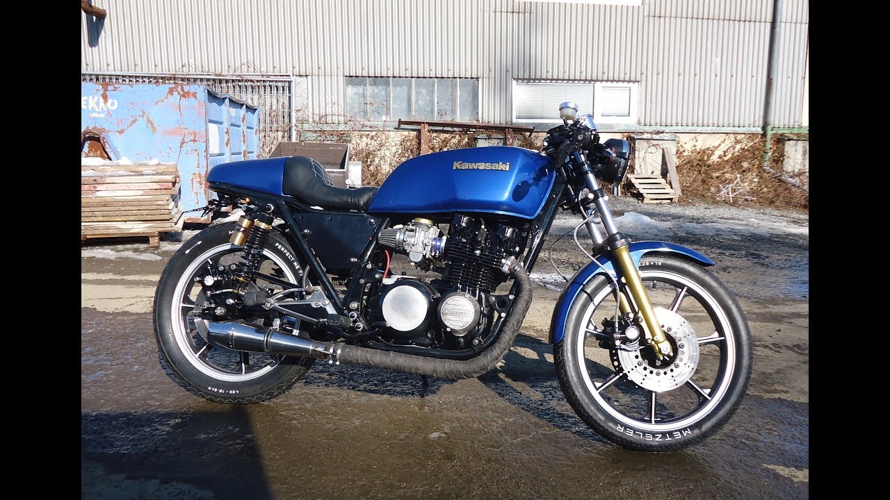 Kawasaki KZ 750 E2 - Cafe racer build story - Blue Berry Project