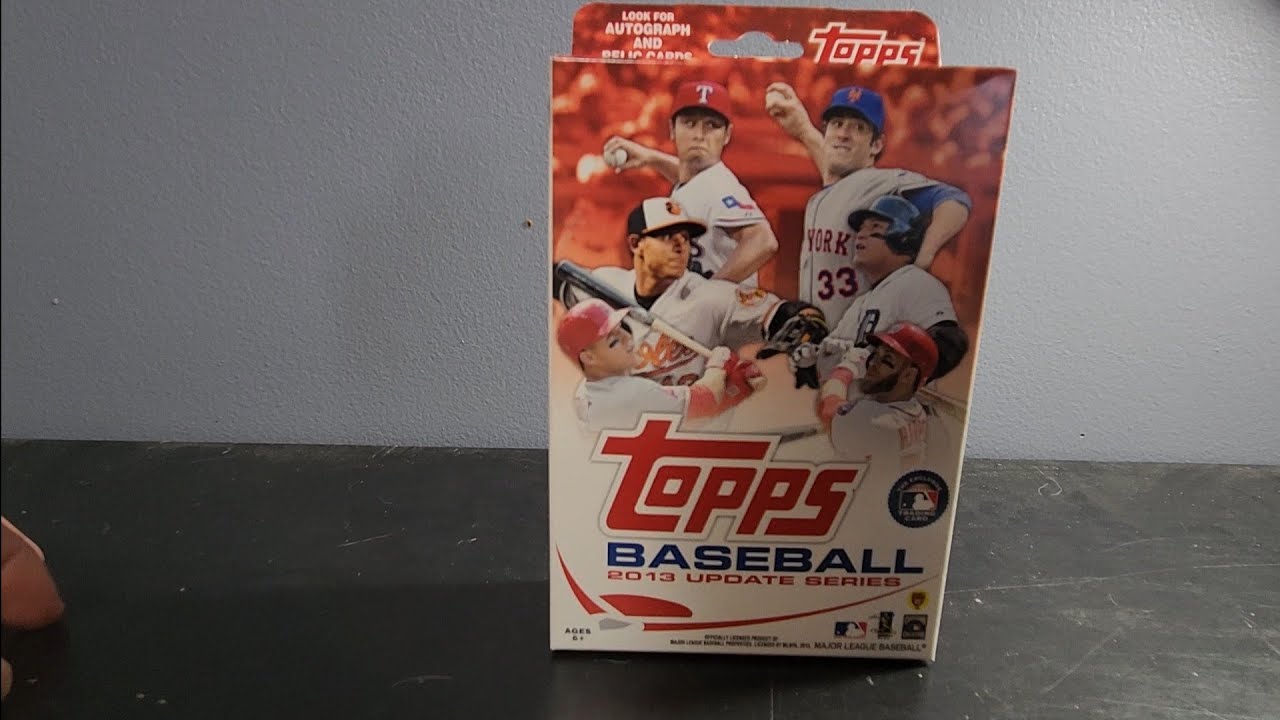 2013 Topps Update Baseball Hanger Box Opening