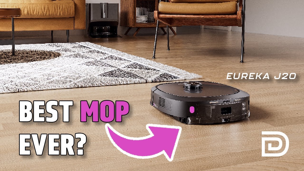 Best Mop Ever? Meet The Eureka J20 RollRenew Robot Vacuum