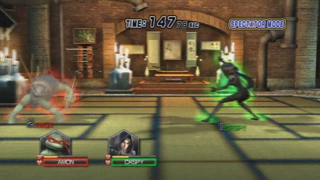 TMNT: Smash-Up - Wi-Fi Tournament - Yusuke [Raphael] vs Crispy4001 [Karai] - Semis