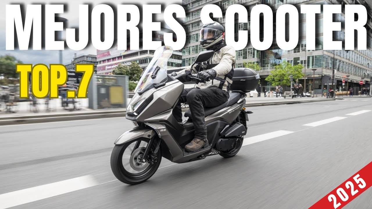 7 Mejores SCOOTERS 125 del 2025