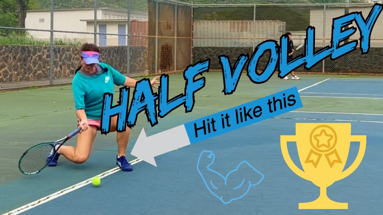 How To Hit A Perfect HALF VOLLEY