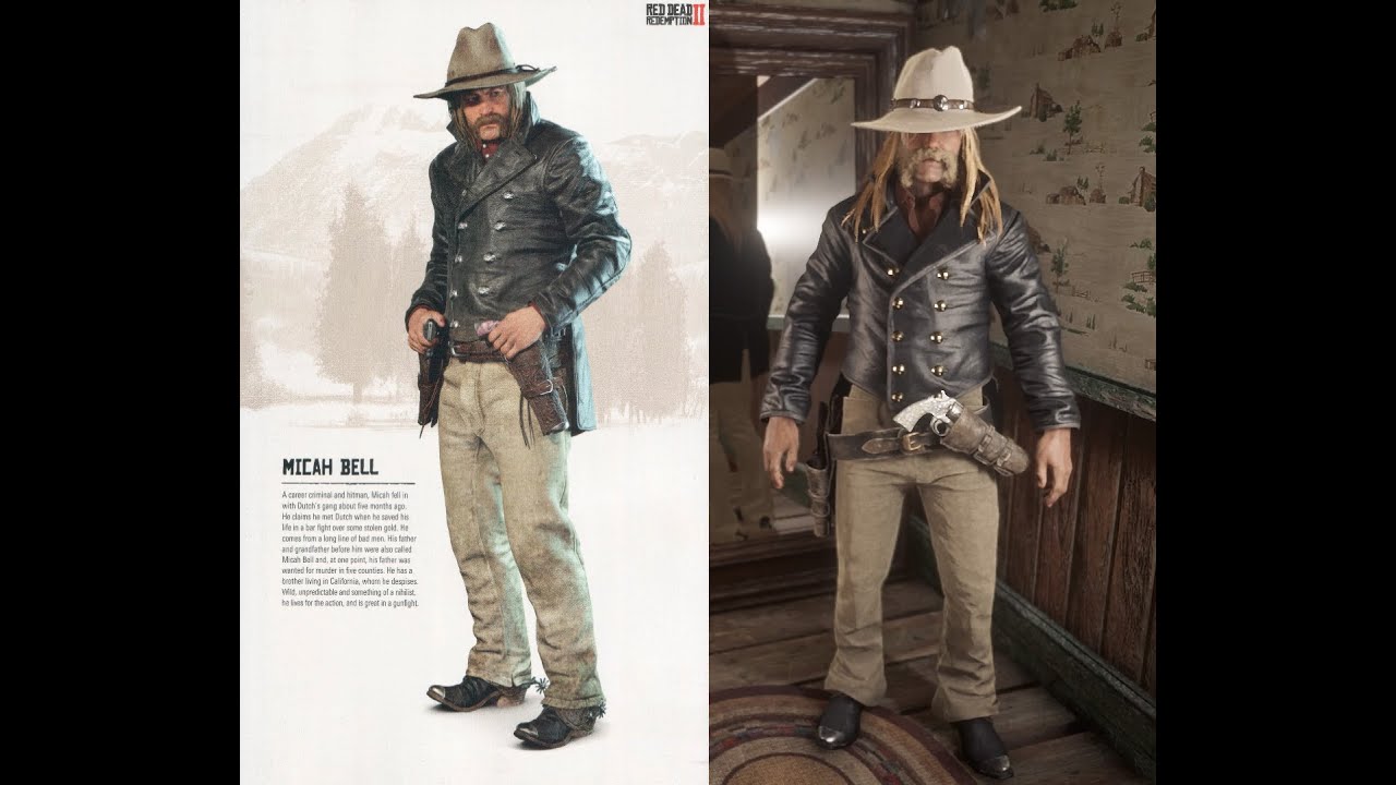How to dress like Micah Bell in Red Dead Online