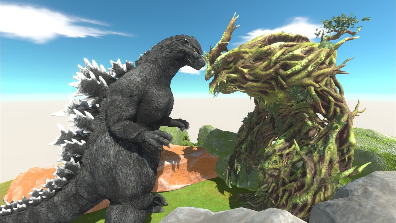 Heisei Godzilla Epic Battle: Hunting Forest Titan