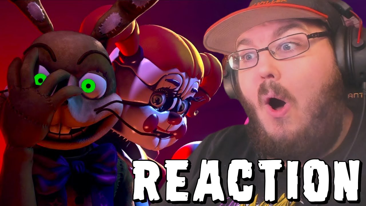 FNaF-SFM & C4D | Blame it on the kids by AViVA {COLLAB} By Jonlanty #FNAF REACTION!!!