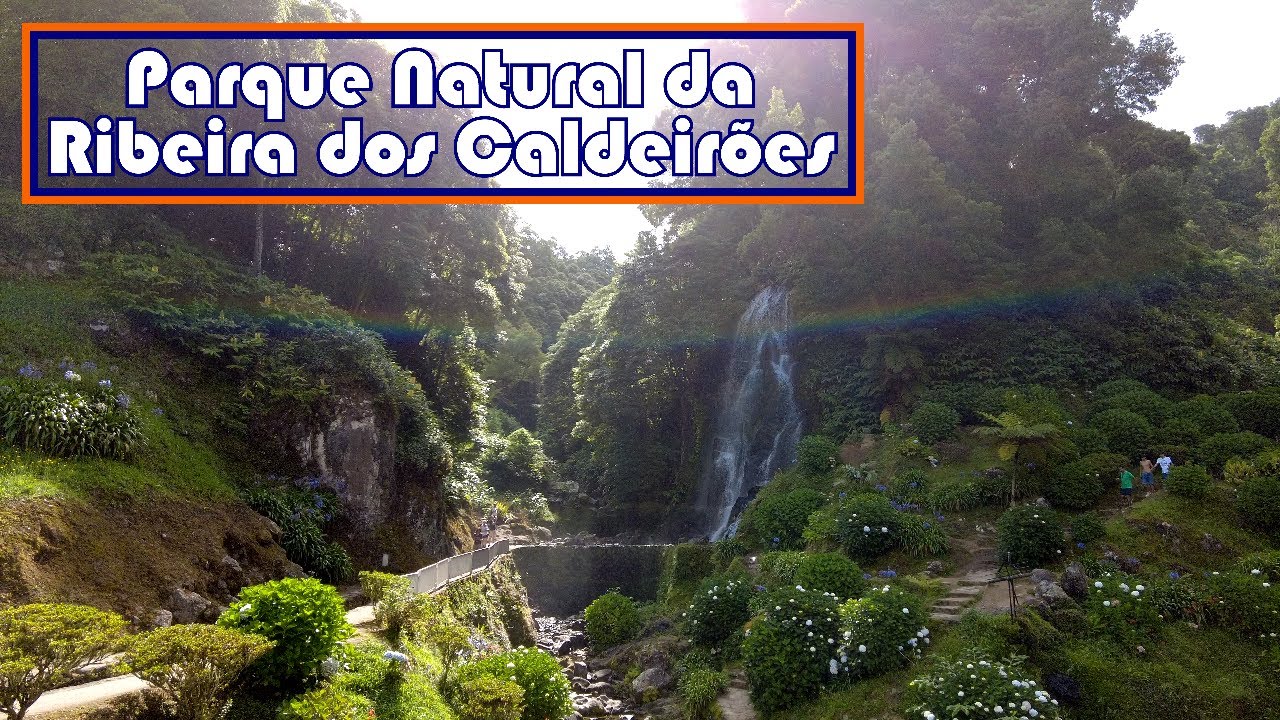 Sao Miguel, Azores | Parque Natural da Ribeira dos Caldeirões ► In 4k
