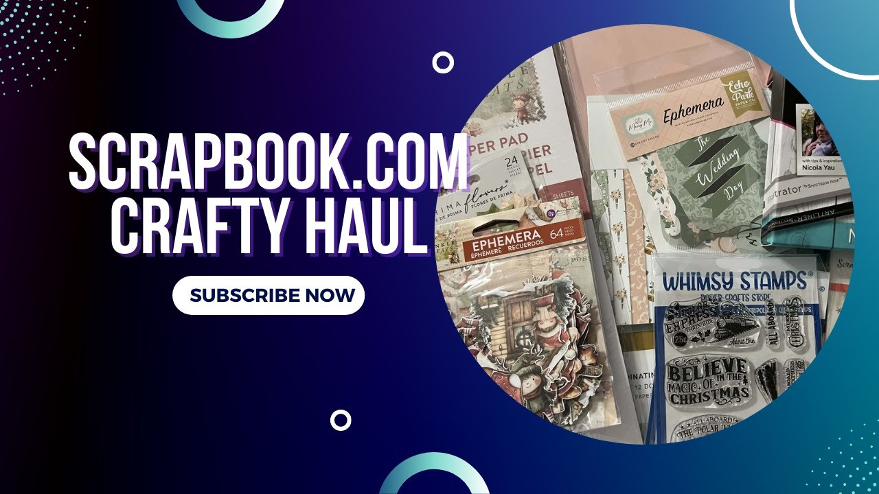 Scrapbook.com Haul || Come See All the Goodies I Bought!! 