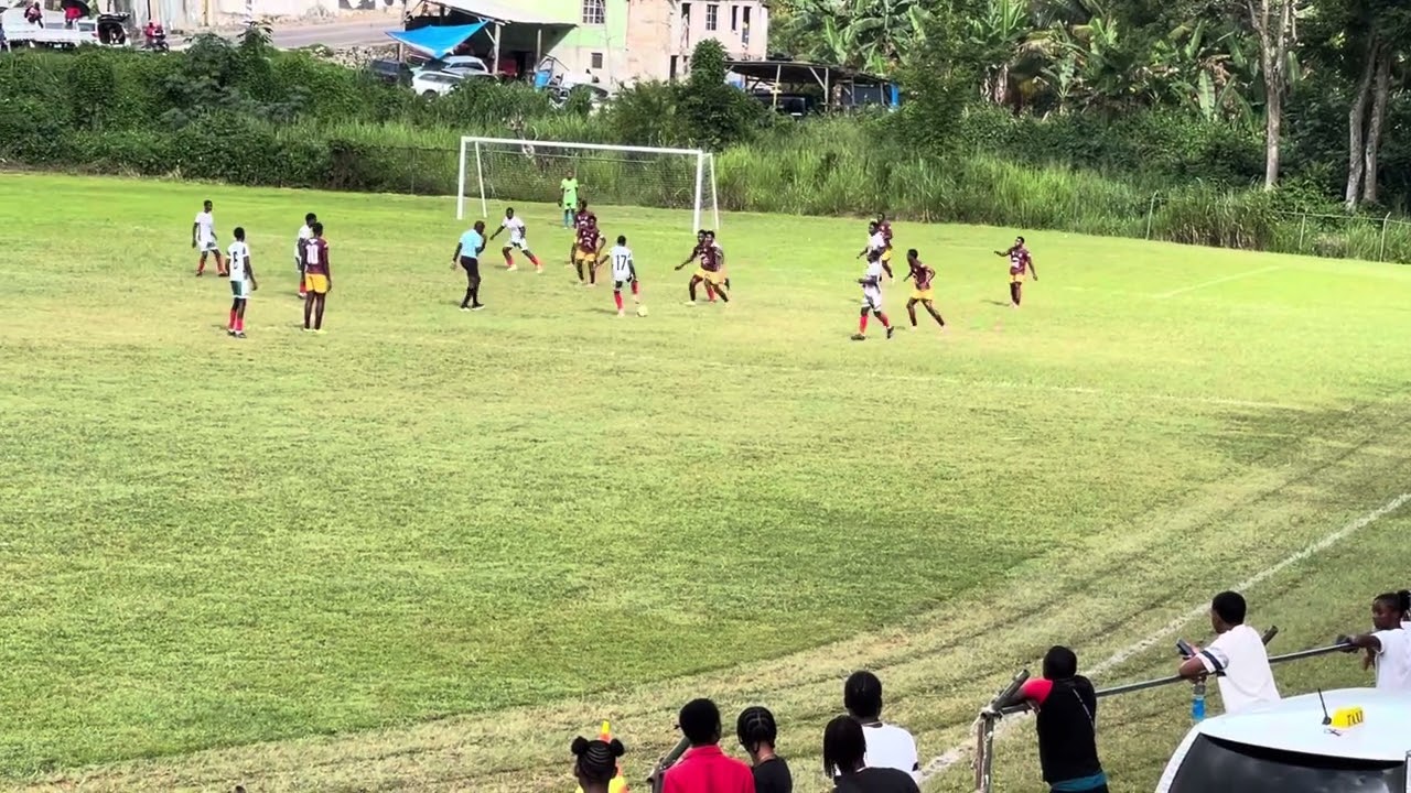 DaCosta Cup Football: Holmwood Technical High School vs Mile Gully High School 